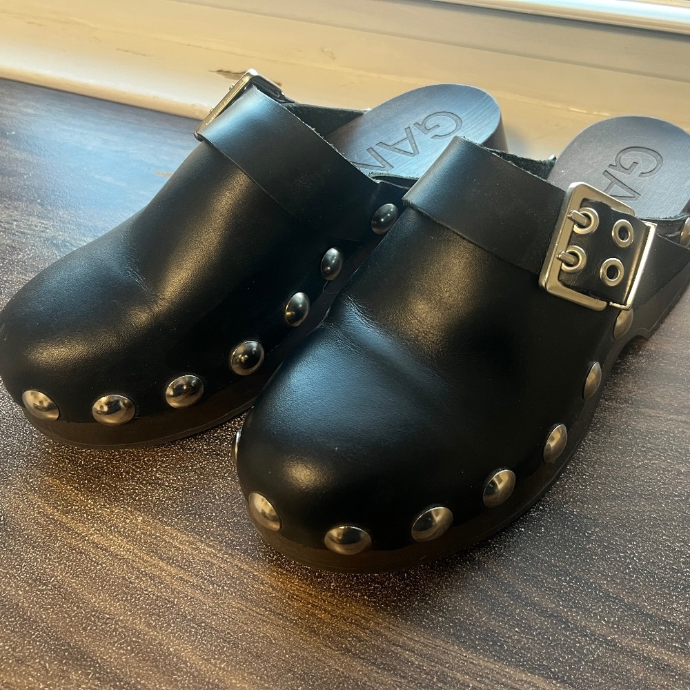 GANNI platform clogs